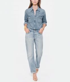 Tout neuf 🎁 NILI LOTAN Chemise Travis Denim Bleu 👏 6 Tout neuf 🎁 NILI LOTAN Chemise Travis Denim Bleu 👏 -BOUTIQUE MARGAUX LONNBERG unnamed file 2231