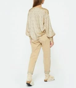 Meilleure vente 🎉 ROSEANNA Blouse Jim Beige 🌟 -BOUTIQUE MARGAUX LONNBERG unnamed file 2245