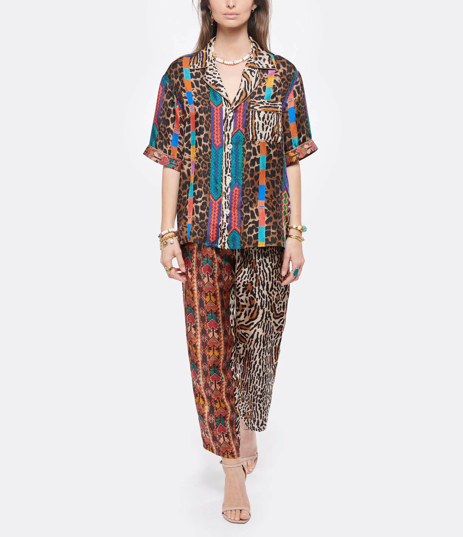 Vente flash 😉 PIERRE-LOUIS MASCIA Chemise Aloe Soie Imprimé Léopard ✔️ 4 Vente flash 😉 PIERRE-LOUIS MASCIA Chemise Aloe Soie Imprimé Léopard ✔️ – Image 4