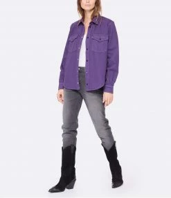 Grosses soldes 👏 ROSEANNA Chemise Wilson Coton Violet ✔️ 8 Grosses soldes 👏 ROSEANNA Chemise Wilson Coton Violet ✔️ -BOUTIQUE MARGAUX LONNBERG unnamed file 2294