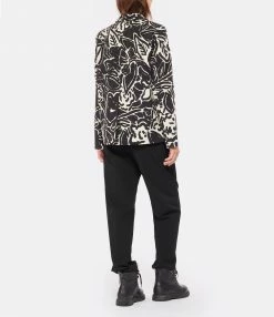 Coupon 🧨 MII Veste Rosa Soie Broderie Imprimé Noir Blanc 🌟 -BOUTIQUE MARGAUX LONNBERG unnamed file 234