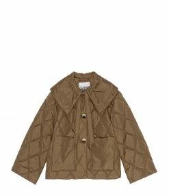 Promo ???? GANNI Veste Recyclée Teak ????