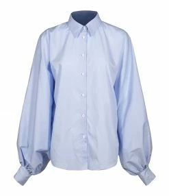 Meilleur prix ✔️ MADE IN TOMBOY Chemise Claire Coton Popeline Bleu 🔥