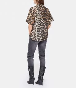 Bon marché ✨ GANNI Blouse Sheer Voile Léopard ???? -BOUTIQUE MARGAUX LONNBERG unnamed file 2405