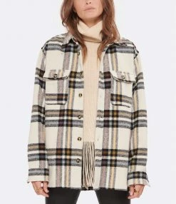 Nouveau 😀 ISABEL MARANT ÉTOILE Veste Ebbaz Laine Écru 🛒 -BOUTIQUE MARGAUX LONNBERG unnamed file 241