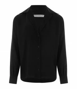 Meilleure affaire 🛒 MARGAUX LONNBERG Chemise Alma Soie Noir 🔥