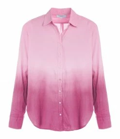 Grosses soldes 👍 XIRENA Chemise Beau Ombre Coton Rose 🌟