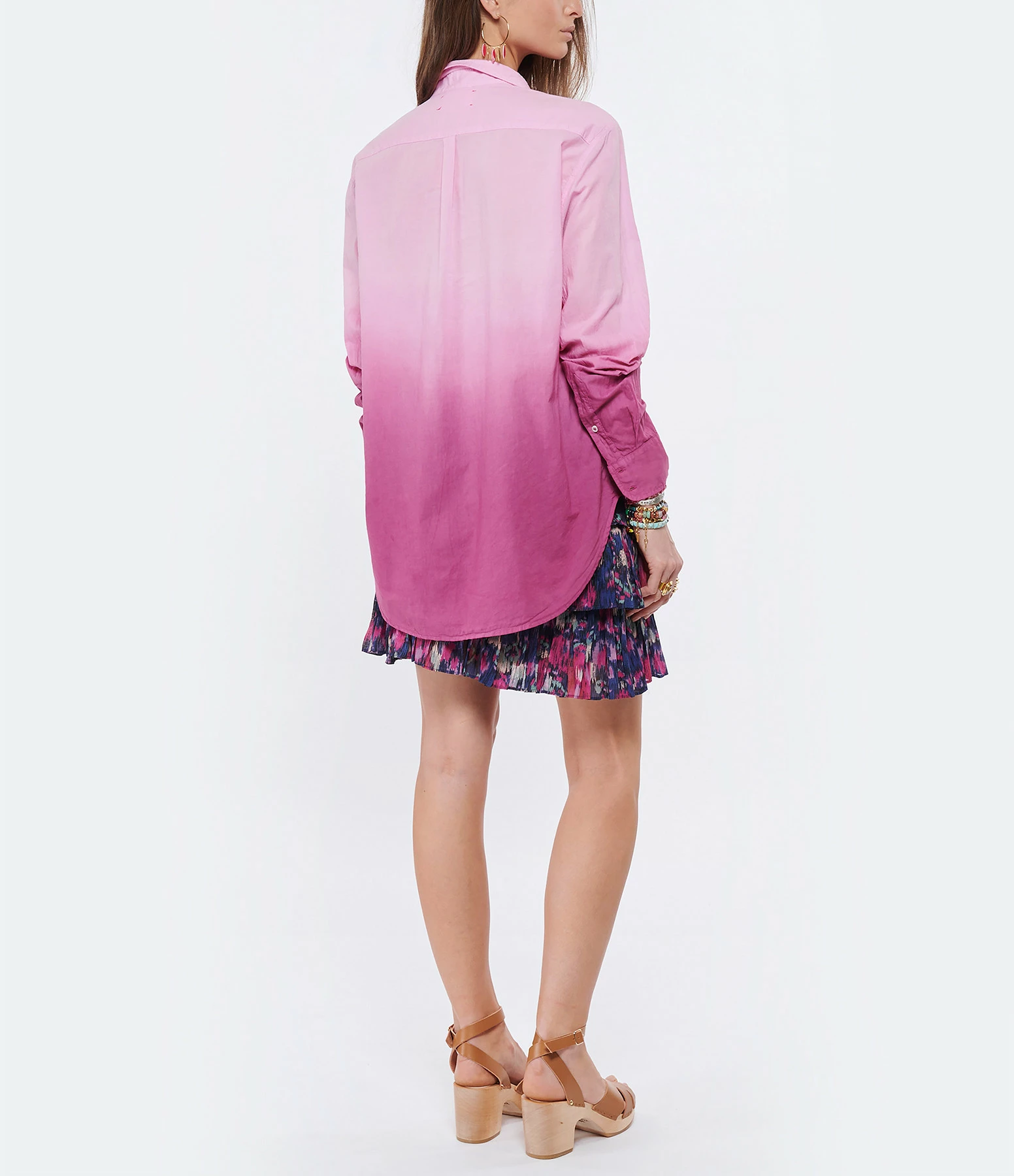 Grosses soldes 👍 XIRENA Chemise Beau Ombre Coton Rose 🌟 5 Grosses soldes 👍 XIRENA Chemise Beau Ombre Coton Rose 🌟 – Image 5