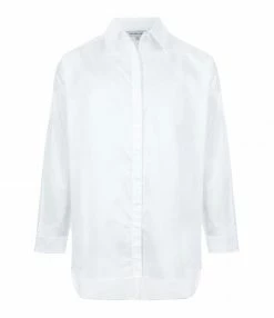 Bon marché ⌛ ANDREA LEV Chemise Boyfriend Blanc 👍