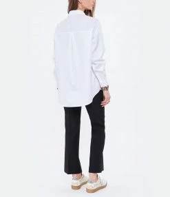 Bon marché ⌛ ANDREA LEV Chemise Boyfriend Blanc 👍 -BOUTIQUE MARGAUX LONNBERG unnamed file 2479