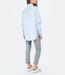 Tout neuf ⭐ ANDREA LEV Chemise Boyfriend Bleu Ciel ✔️ -BOUTIQUE MARGAUX LONNBERG unnamed file 2484