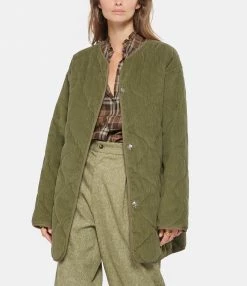 Vente flash ✨ CHARLIE JOE Veste Moskov Kaki ⭐ -BOUTIQUE MARGAUX LONNBERG unnamed file 25