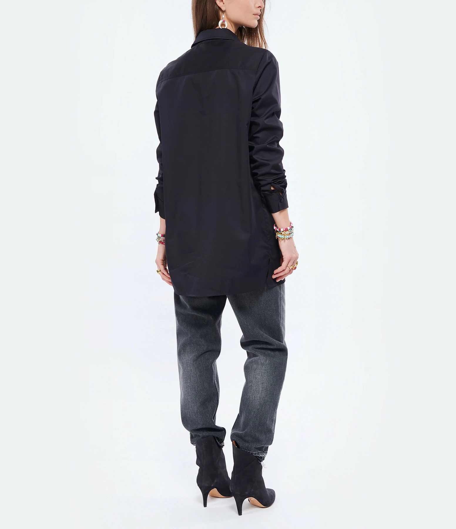 Offres 💯 ANDREA LEV Chemise Tamara Noir ⌛ 5 Offres 💯 ANDREA LEV Chemise Tamara Noir ⌛ – Image 5