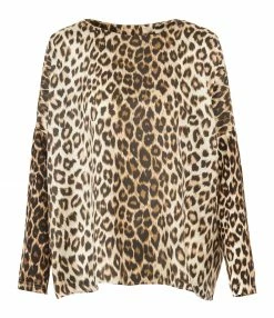 Meilleure vente 🎉 LA PRESTIC OUISTON Blouse Janine Soie Panthère 🌟