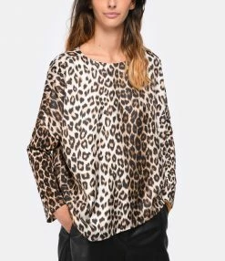 Meilleure vente 🎉 LA PRESTIC OUISTON Blouse Janine Soie Panthère 🌟 -BOUTIQUE MARGAUX LONNBERG unnamed file 2521