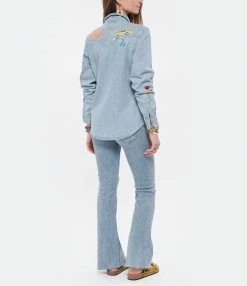 Grosses soldes 🎉 MOTHER Chemise All My Exes Denim Adventure Rising 🎁 -BOUTIQUE MARGAUX LONNBERG unnamed file 2529