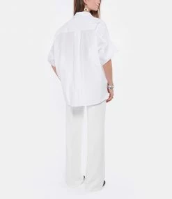 Nouveau 👏 ROBERTO COLLINA Blouse Coton Blanc 😉 -BOUTIQUE MARGAUX LONNBERG unnamed file 2534