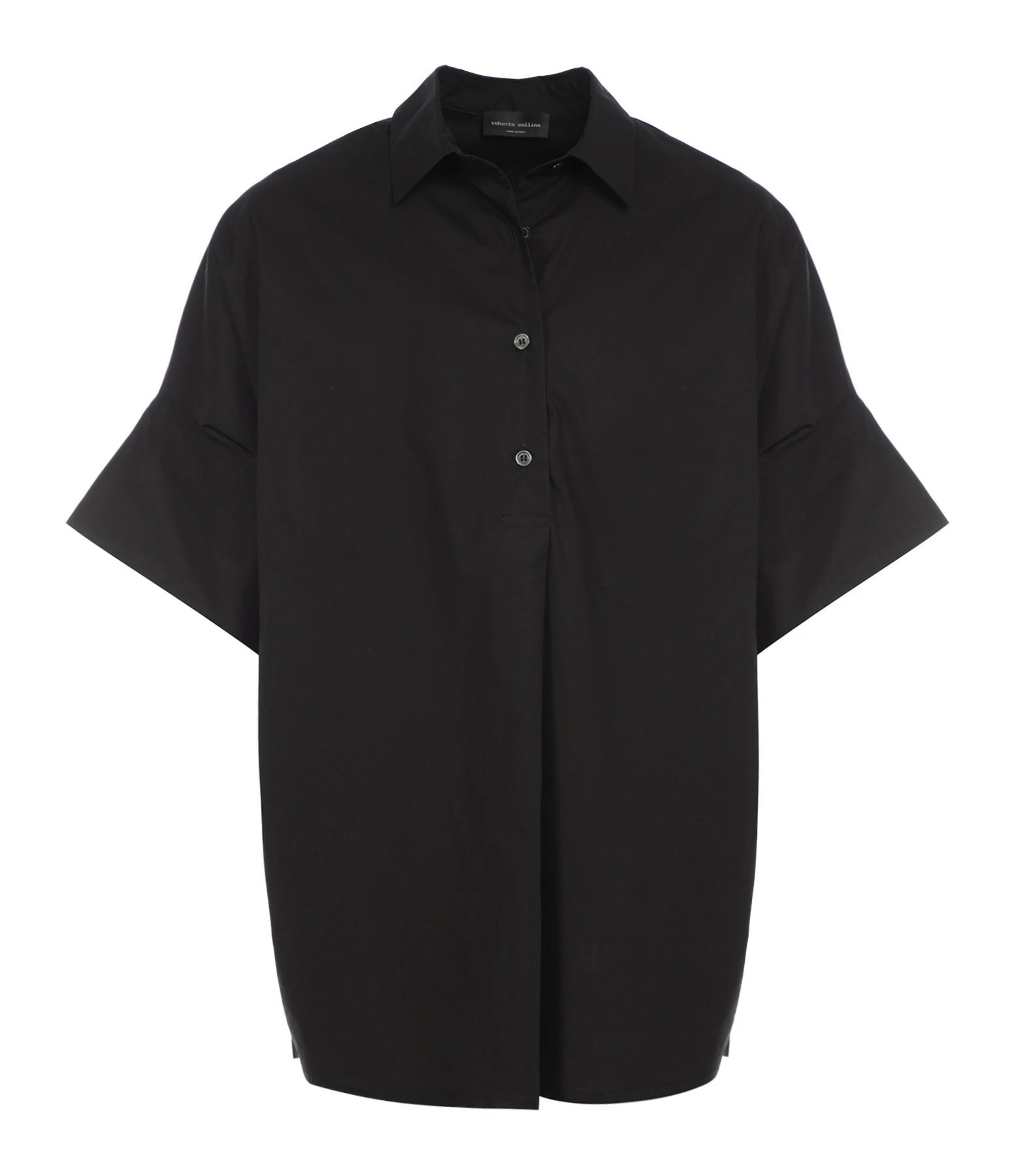 Tout neuf ???? ROBERTO COLLINA Blouse Coton Noir ???? 1 Tout neuf ???? ROBERTO COLLINA Blouse Coton Noir ????
