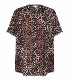 Budget 🥰 LOVE STORIES Chemise Mila Coton Léopard 🥰
