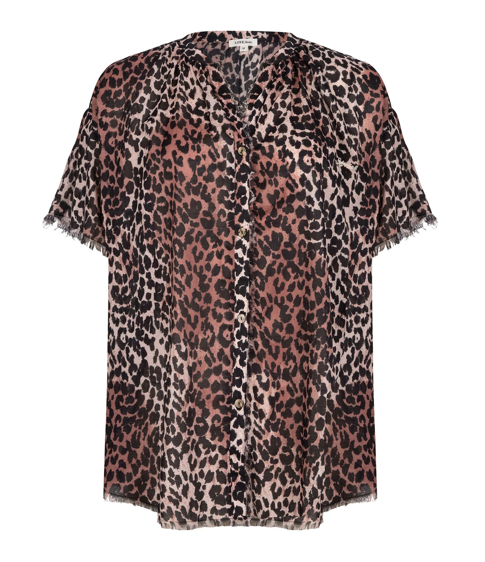 Budget 🥰 LOVE STORIES Chemise Mila Coton Léopard 🥰 1 Budget 🥰 LOVE STORIES Chemise Mila Coton Léopard 🥰