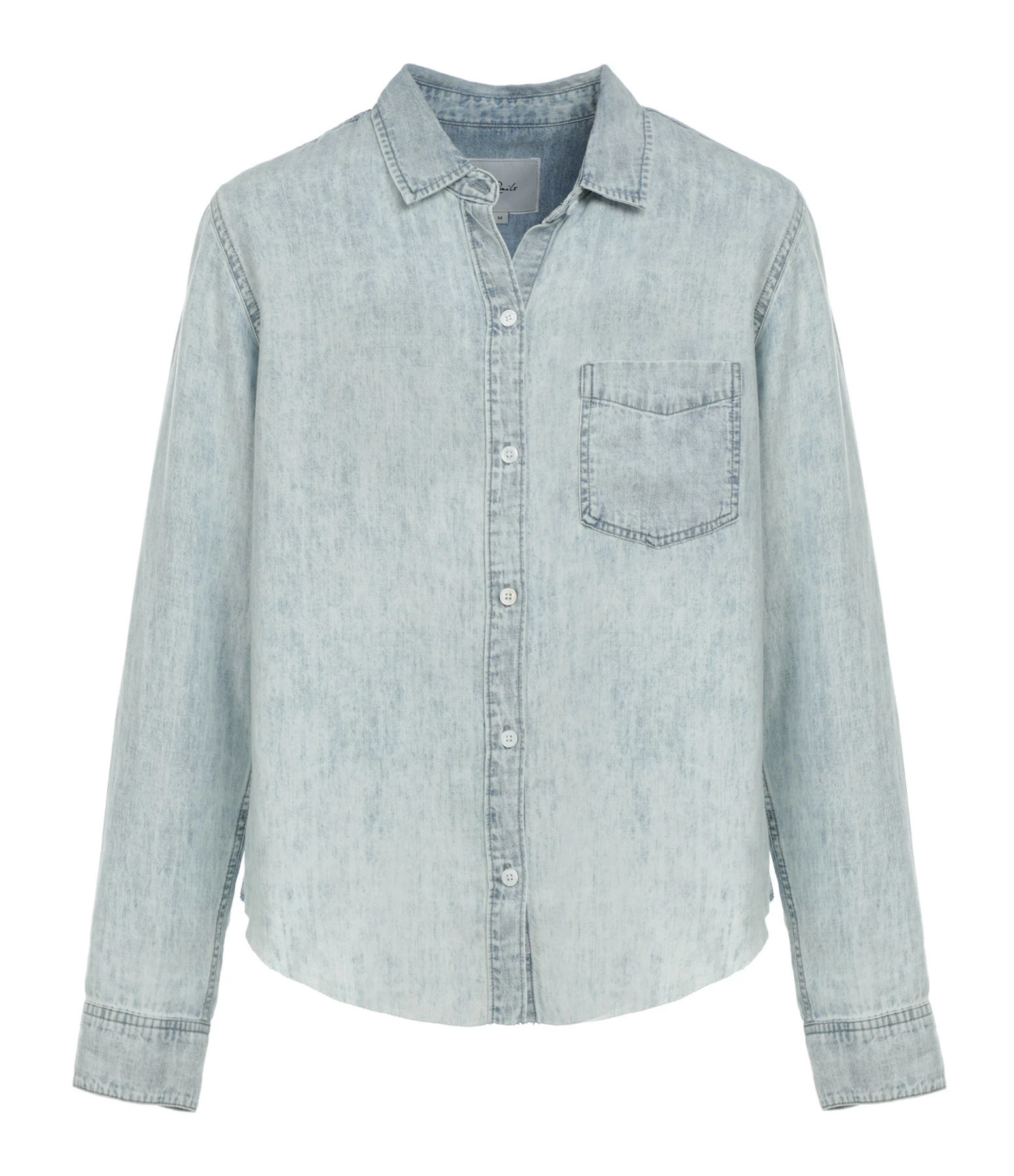 Vente flash ⌛ RAILS Chemise Ingrid Raw Bleu Clair ⌛ 1 Vente flash ⌛ RAILS Chemise Ingrid Raw Bleu Clair ⌛