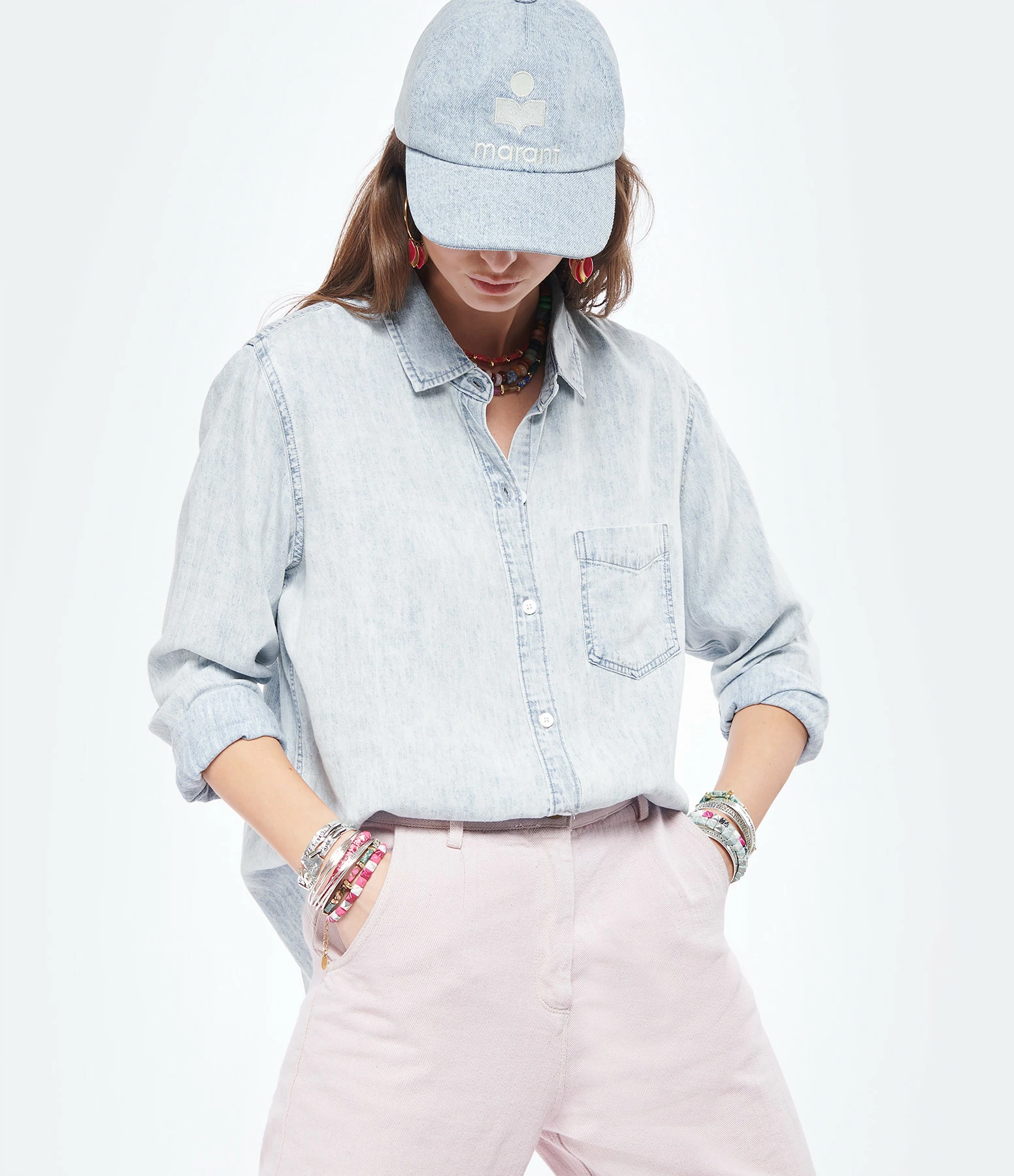 Vente flash ⌛ RAILS Chemise Ingrid Raw Bleu Clair ⌛ 3 Vente flash ⌛ RAILS Chemise Ingrid Raw Bleu Clair ⌛ – Image 3