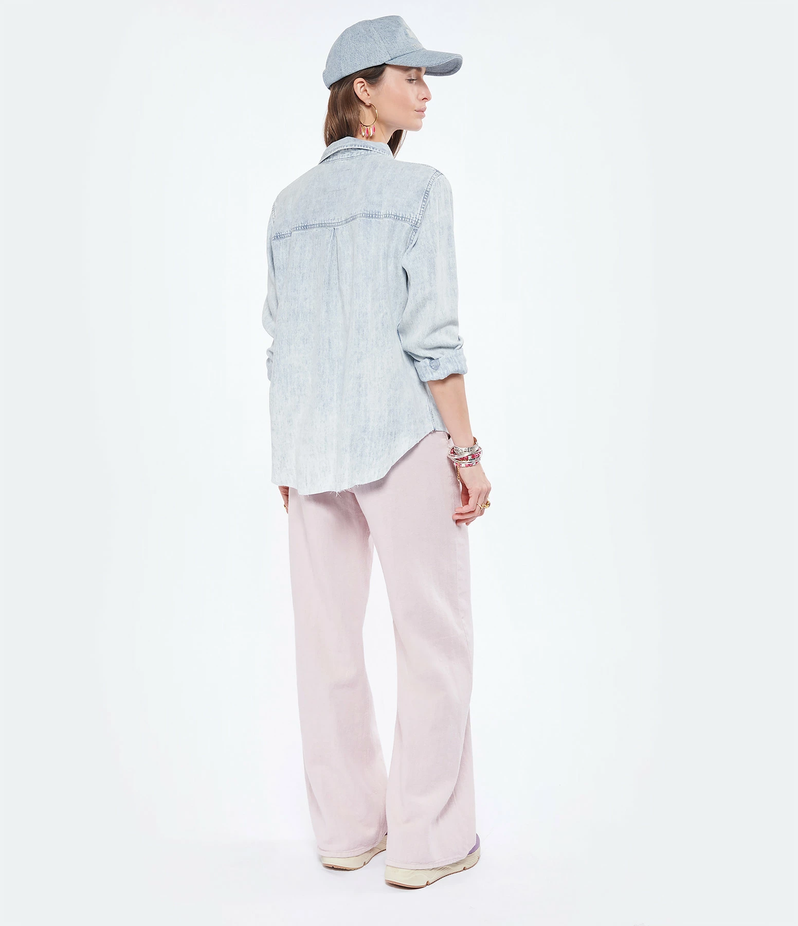 Vente flash ⌛ RAILS Chemise Ingrid Raw Bleu Clair ⌛ 5 Vente flash ⌛ RAILS Chemise Ingrid Raw Bleu Clair ⌛ – Image 5