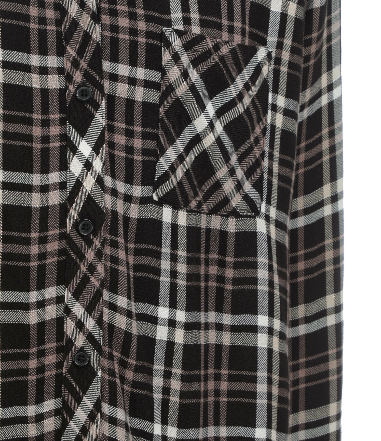 Meilleur prix ???? RAILS Chemise Hunter Noir Crème ???? 2 Meilleur prix ???? RAILS Chemise Hunter Noir Crème ???? – Image 2