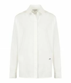 Remise ❤️ JEANNE VOULAND Chemise Pippa Classic Coton Blanc 😉