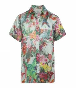 Promo 🛒 GOLDEN GOOSE Chemise Clarissa Imprimé Tropical 🔥