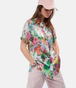 Promo 🛒 GOLDEN GOOSE Chemise Clarissa Imprimé Tropical 🔥 -BOUTIQUE MARGAUX LONNBERG unnamed file 2612