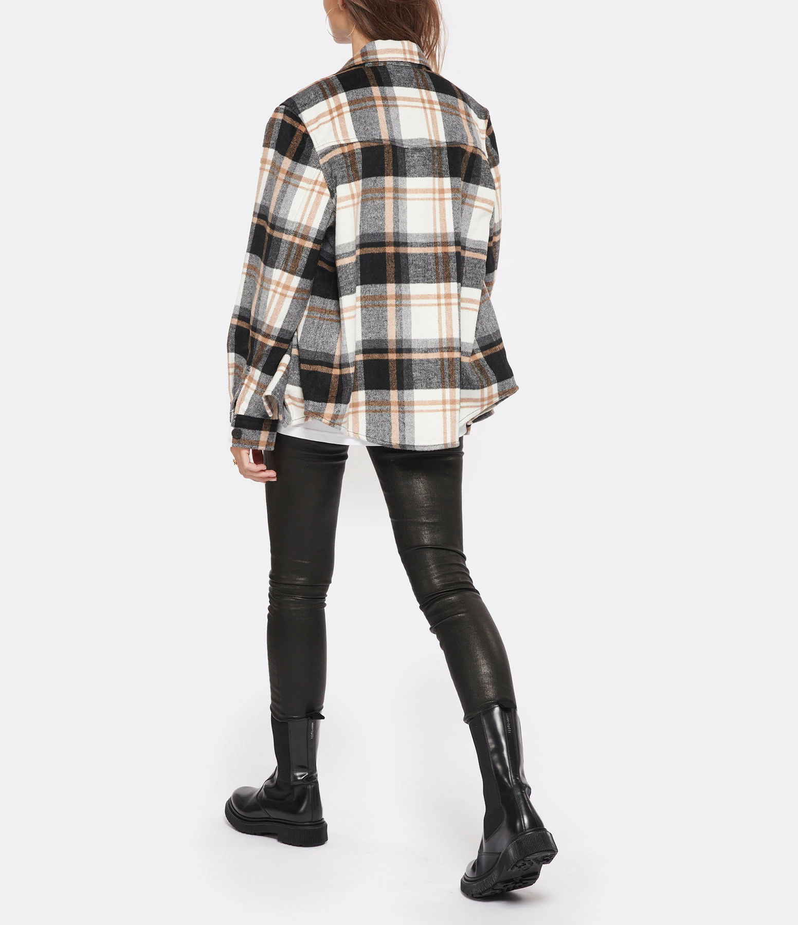 Nouveau ⭐ RAILS Veste Tripp Noir Blanc ???? 5 Nouveau ⭐ RAILS Veste Tripp Noir Blanc ???? – Image 5