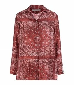 Meilleur prix ✔️ GOLDEN GOOSE Chemise Bandana Rouge 😀
