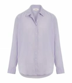 Promo 🔥 XIRENA Chemise Beau Coton Lilas ✨