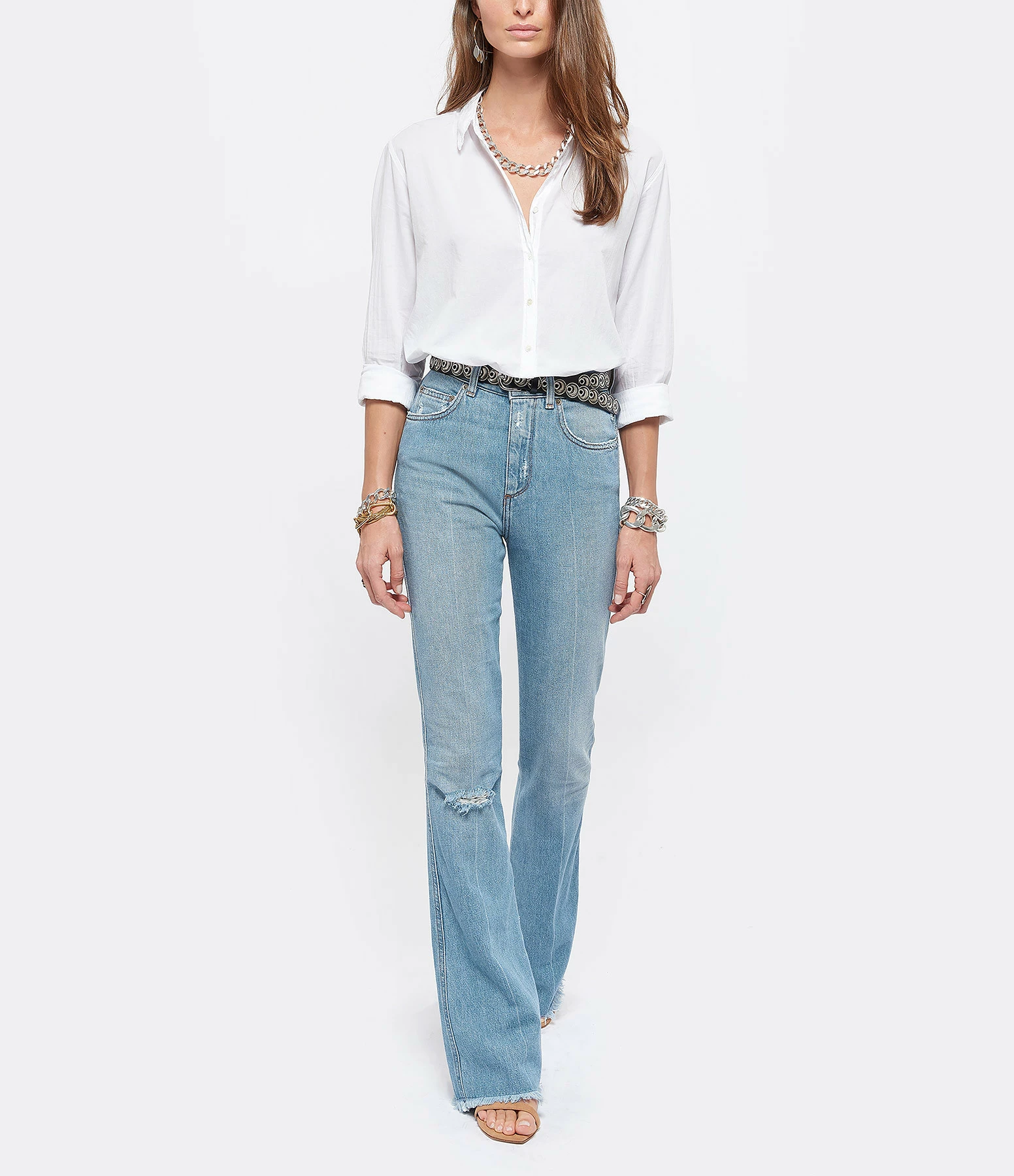 Grosses soldes ⭐ XIRENA Chemise Beau Coton Blanc 🤩 4 Grosses soldes ⭐ XIRENA Chemise Beau Coton Blanc 🤩 – Image 4