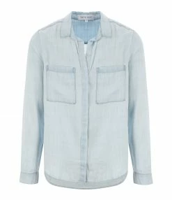 Grosses soldes 🔥 BELLA DAHL Chemise Button Down Desert Sky Wash 🥰