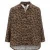 Les meilleures critiques de ⭐ JEANNE VOULAND Chemise Fur Oversize Lin Imprimé Léopard 🎁