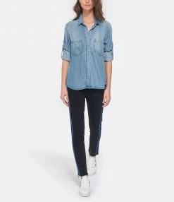 Remise ???? BELLA DAHL Chemise Split Back Button Down Medium Ombre ???? -BOUTIQUE MARGAUX LONNBERG unnamed file 2762