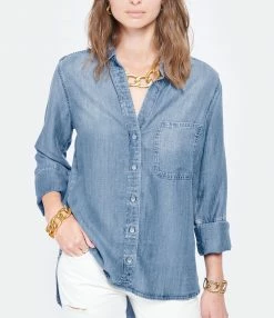 Coupon ✔️ BELLA DAHL Chemise Tail Button Down Medium Ombre 🧨 -BOUTIQUE MARGAUX LONNBERG unnamed file 2767