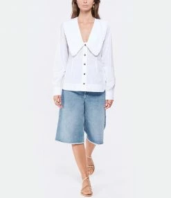 Bon marché ???? GANNI Top Coton Popeline Blanc ???? 7 Bon marché ???? GANNI Top Coton Popeline Blanc ???? -BOUTIQUE MARGAUX LONNBERG unnamed file 2825