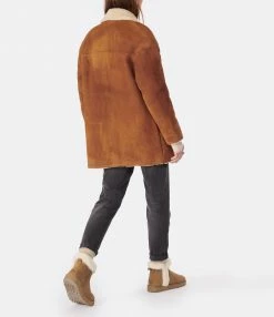 Vente flash 😍 MAISON STANDARDS Manteau Chrissy Cuir Suédé Marron 👏 7 Vente flash 😍 MAISON STANDARDS Manteau Chrissy Cuir Suédé Marron 👏 -BOUTIQUE MARGAUX LONNBERG unnamed file 2851