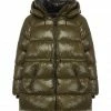 Remise 😀 MACKAGE Doudoune Mi-Longue Karsyn Kaki 😍