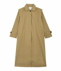 Remise 💯 ROSEANNA Trench Alba Coton Beige ✔️