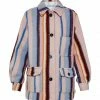 Meilleure affaire ???? FORTE_FORTE Manteau Laine Rayures Arcoiris ❤️