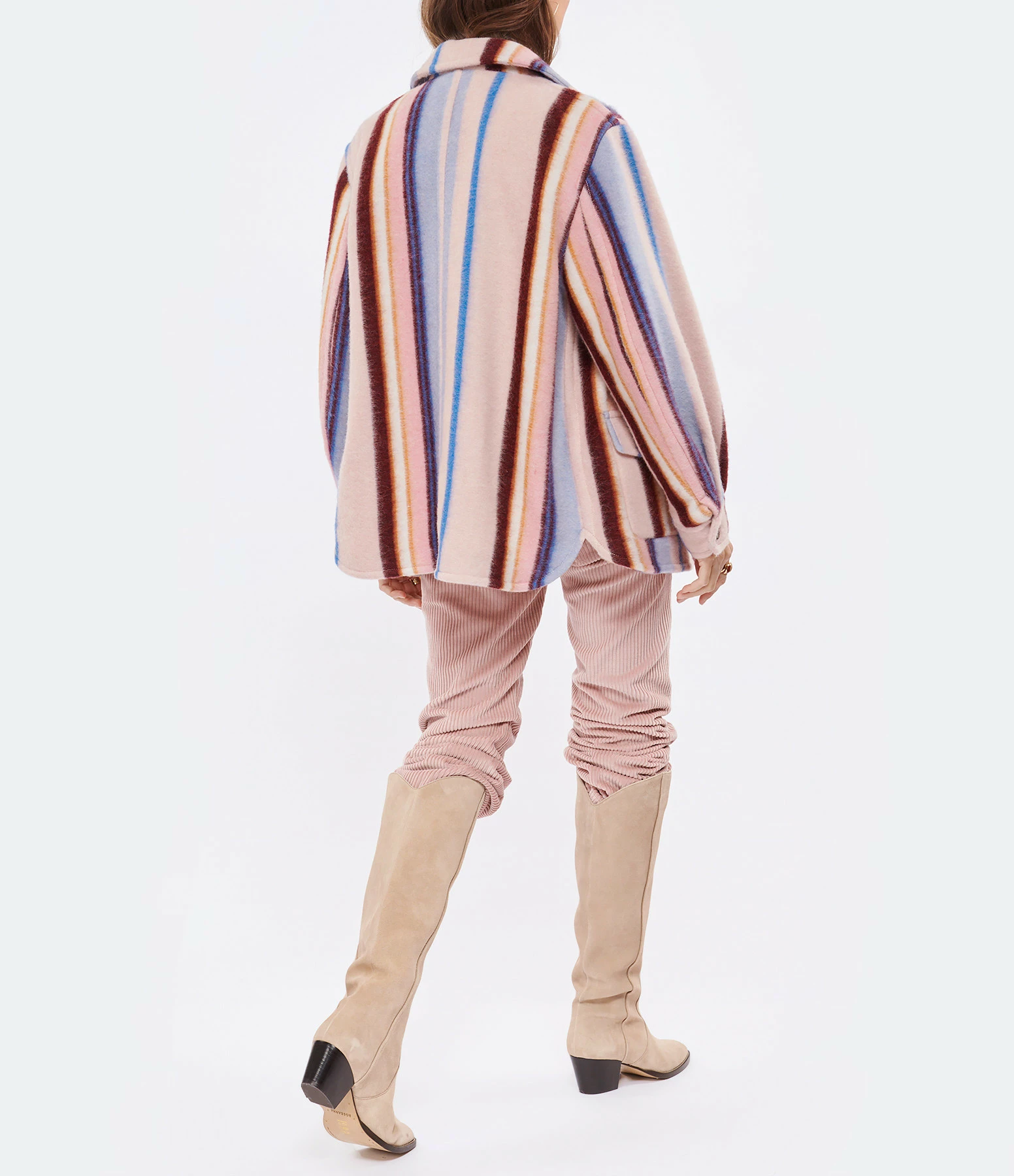 Meilleure affaire ???? FORTE_FORTE Manteau Laine Rayures Arcoiris ❤️ 4 Meilleure affaire ???? FORTE_FORTE Manteau Laine Rayures Arcoiris ❤️ – Image 4