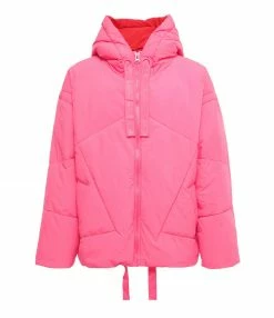 Vente flash 🥰 ESSENTIEL ANTWERP Doudoune Chameleon Recyclée Rose Fluo 😍