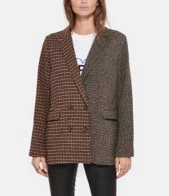 Vente flash 💯 RAILS Veste De Costume Cody Marron Gris 🥰 -BOUTIQUE MARGAUX LONNBERG unnamed file 291