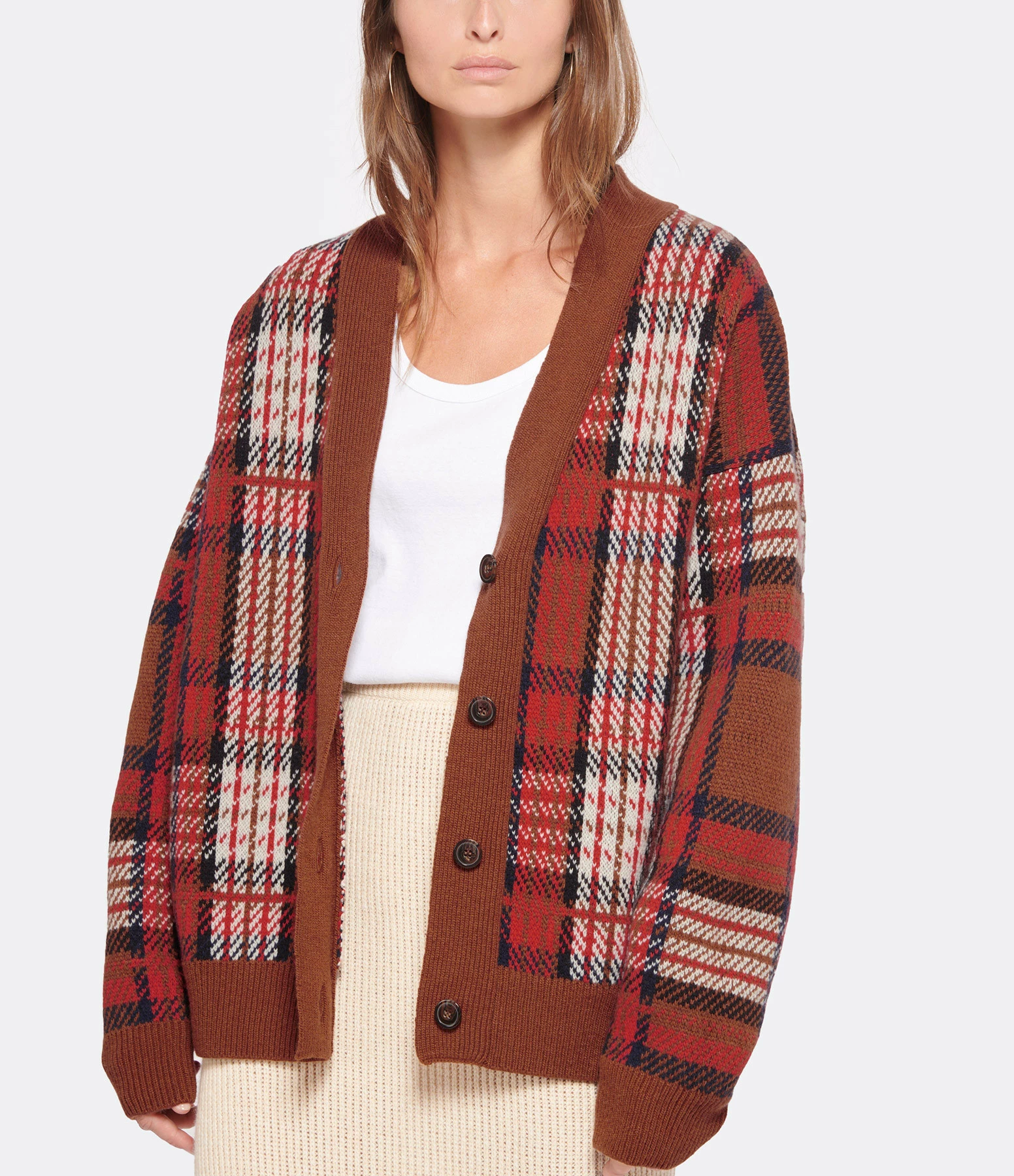 Budget 🎁 MADE IN TOMBOY Cardigan Cardy Laine Carreaux ❤️ 2 Budget 🎁 MADE IN TOMBOY Cardigan Cardy Laine Carreaux ❤️ – Image 2