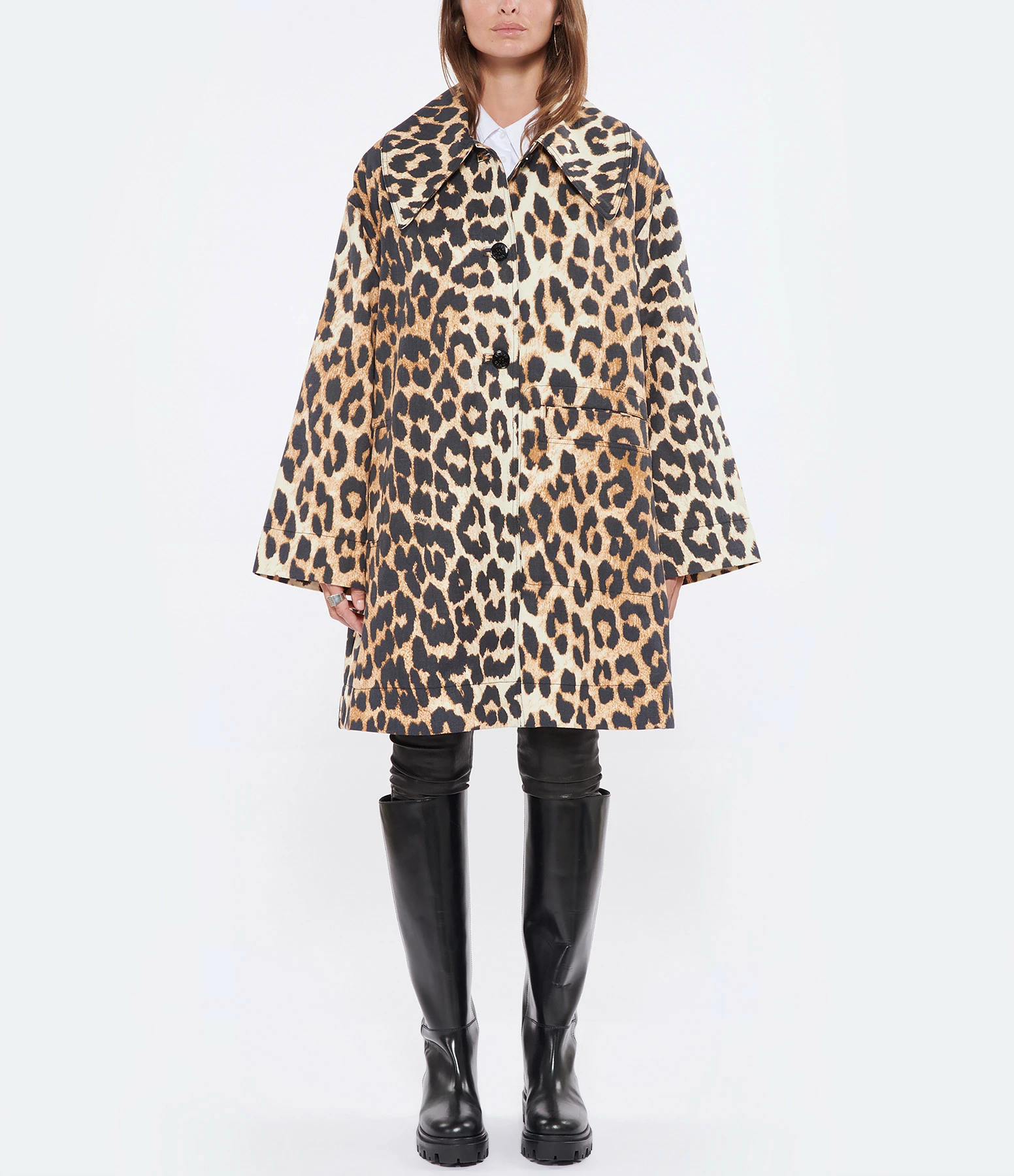 Les meilleures critiques de ✨ GANNI Manteau Canvas Léopard ???? 3 Les meilleures critiques de ✨ GANNI Manteau Canvas Léopard ???? – Image 3