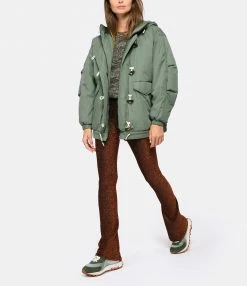 Remise ⌛ ISABEL MARANT ÉTOILE Manteau Daisy Coton Verdigris 🧨 -BOUTIQUE MARGAUX LONNBERG unnamed file 3072